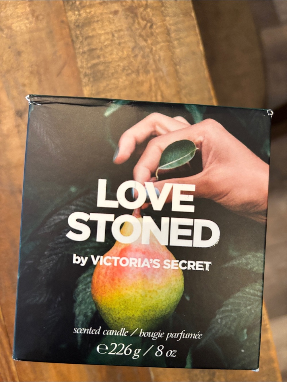 Victoria's Secret Love Stoned Candle — orchid notes nwt